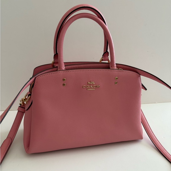 Coach | Bags | Coach 9146 Mini Lillie Carryall Bag Crossgrain Leather ...